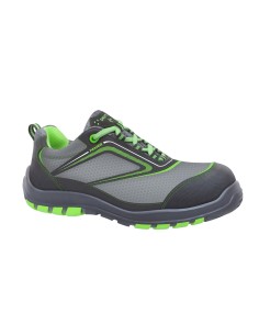Zapato seguridad gris/verde NAIROBI S3