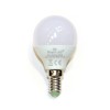 Lámpara LED esférica E14 4w 400 lumens