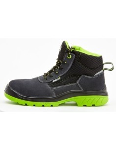 Bota seguridad serraje punta no metal negro SERRAJE S1P