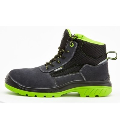 Bota seguridad serraje punta no metal negro SERRAJE S1P