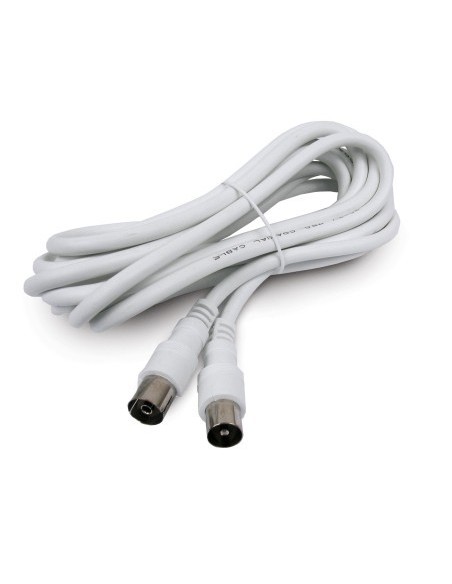 Prolongador cable de antena blanco