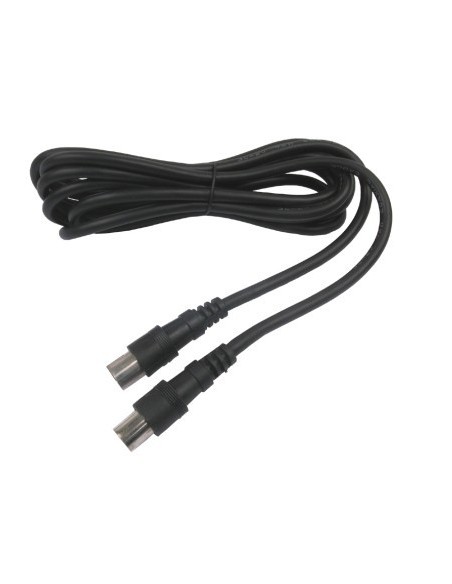 Prolongador cable de antena negro