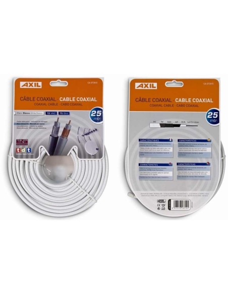 Rollo cable de antena coaxial 19 VATC
