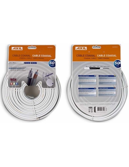 Rollo cable de antena coaxial 19 VATC