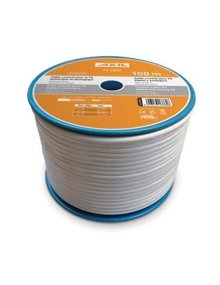 Rollo cable de antena coaxial 19 VATC