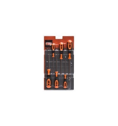 DESTORNILLADOR 2REC+2PLA+2PHI 606 BAHCO 6 PZ