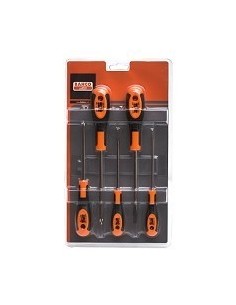 DESTORNILLADOR 1REC+2PLA+PHI 604 BAHCO 5 PZ