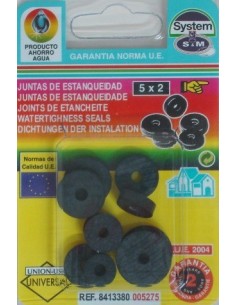 JUNTA FONTAN SOLETA GRIFO 10PZ SURTIDO S&M 10 PZ