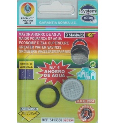 FILTRO GRIFO ATOMIZADOR RECAMBIO S&M
