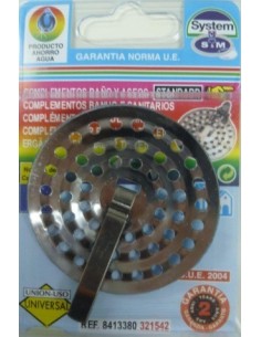 REJILLA FREGAD DESAGUE INOX S&M