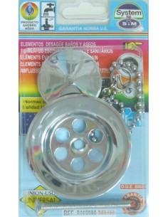 EMBELLECEDOR BAÑO LAVABO/BIDE CR S&M