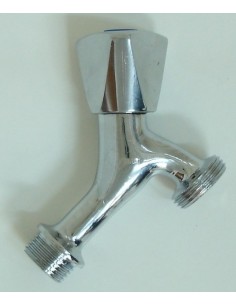 GRIFO LAVADORA SIMPLE 1/2X3/4" LAT/CR S&M
