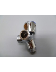 GRIFO LAVAVAJ "V" 1/2"X3/4" LAT/CR S&M
