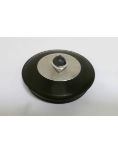 TAPON FREGAD TIPO TEKA 55.5MM GOMA NEG/INOX S&M