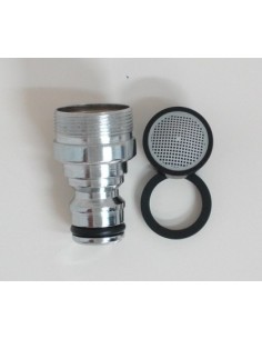 ADAPTADOR AUTOMATICO ROSCA M-24 MACHO LAT/CR S&M