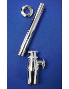 SIFON EVAC BOTELLA 11/4" LAVABO LAT/CR S&M