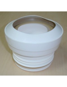 MANGUITO EVAC INODORO 99/105MM CONCENT. PVC GR S&M