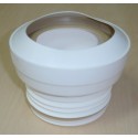 MANGUITO EVAC INODORO 99/105MM CONCENT. PVC GR S&M