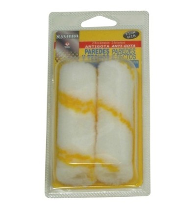 RODILLO PINT MINI 2 PZ 11 CM ANTIGOTA RECAMBIO RULO PLUMA