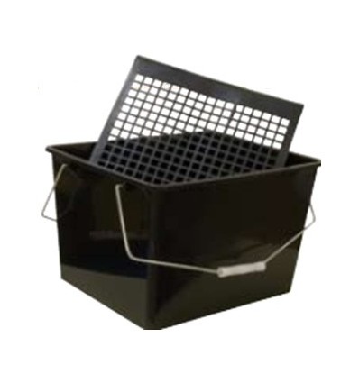 CUBETA PINTOR 16 LT NEG RULO PLUMA