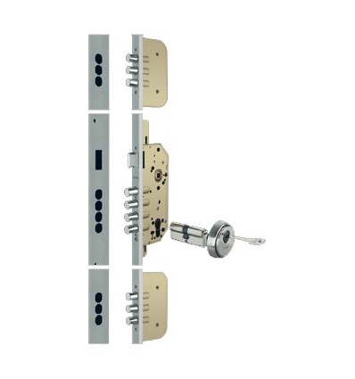 CERRADURA SEG. MAD.EMB. 50MM 1049R2050CL LAT 3P OCARIZ