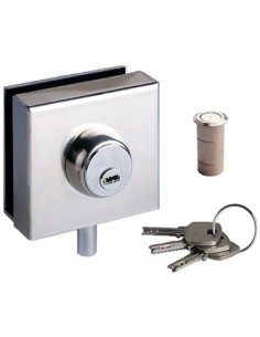 CERRADURA AACC5003 INOX PUERTA CRISTAL SAG