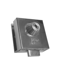 CERRADURA PTA.CRISTAL CR INOX SUELO SAG