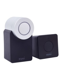CERRADURA ELECTRONICA NUKI COMBO V2 SMART LOCK CON BRIDGE NE