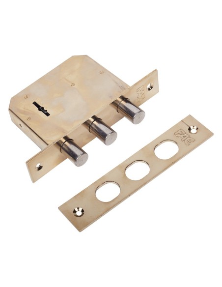 Cerradura madera embutir 480b dorado