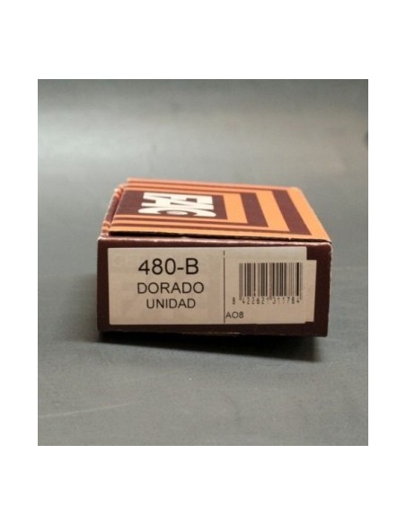 Cerradura madera embutir 480b dorado