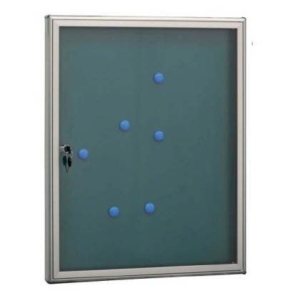 TABLON ANUNCIOS 55X69X4,7CM ALUMINIO PLATA 4 DIN-A4 ARREGUI