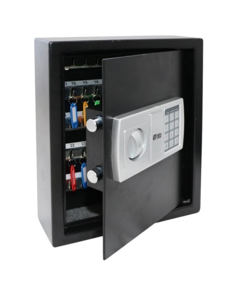 ARMARIO PARA LLAVES ELECTRONICO 48 LLAVES ACERO NEGRO