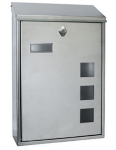 BUZON EXTER. VERT BTV INOX LISBOA 11186