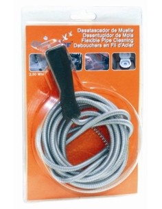 Desatascador con muelle para tuberías
