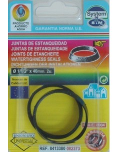 Juntagües conica goma 2 ud