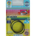 Juntagües conica goma 2 ud