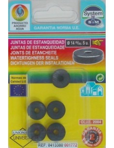 Junta grifo SOLETA 5 ud