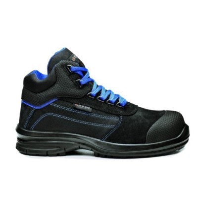 Bota seguridad punta no metal negro/azul PULSAR S1P