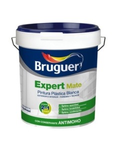 Pintura plástica blanca mate para exterior EXPERT