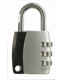 Candado seguridad combinación programable gris