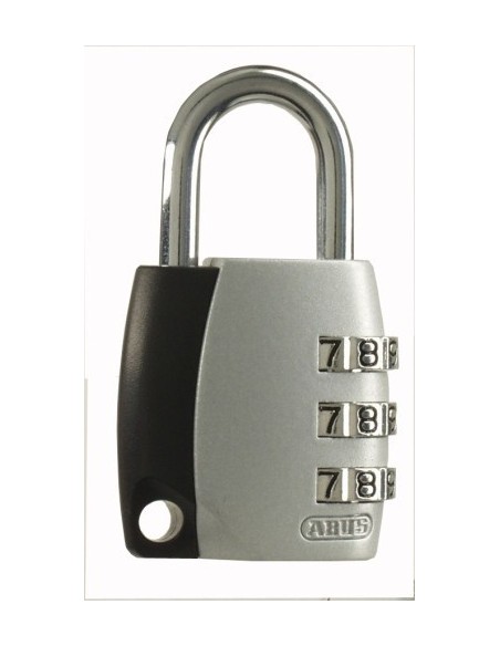 Candado seguridad combinación programable gris
