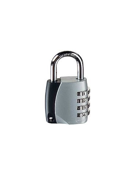 Candado seguridad combinación programable gris