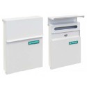 Buzón exterior vertical 305x230x65 mm mod lINE
