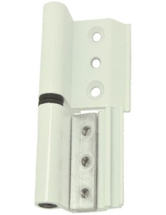 Bisagra carpintería aluminio blanco 6813