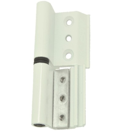 Bisagra carpintería aluminio blanco 6813