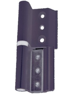 Bisagra carpintería aluminio negro 6813