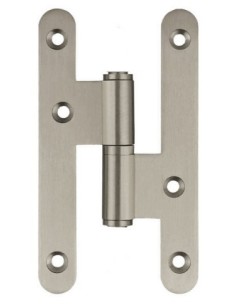 Pernio canto redondo sin remate 100x55 mm inoxidable 304