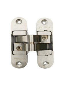Bisagra embutir invisible regulable 30x110 mm inoxidable
