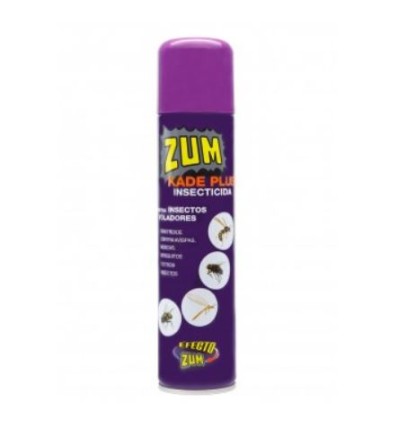 INSECTICIDA MULTIINSECTOS KADE PLUS ZUM 520 CC ZUM MOSCAS,MOQUITOS,AVISPAS,ARAÑA