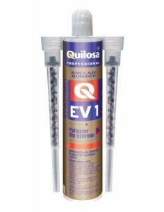 Anclaje químico bicomponente poliester EV1